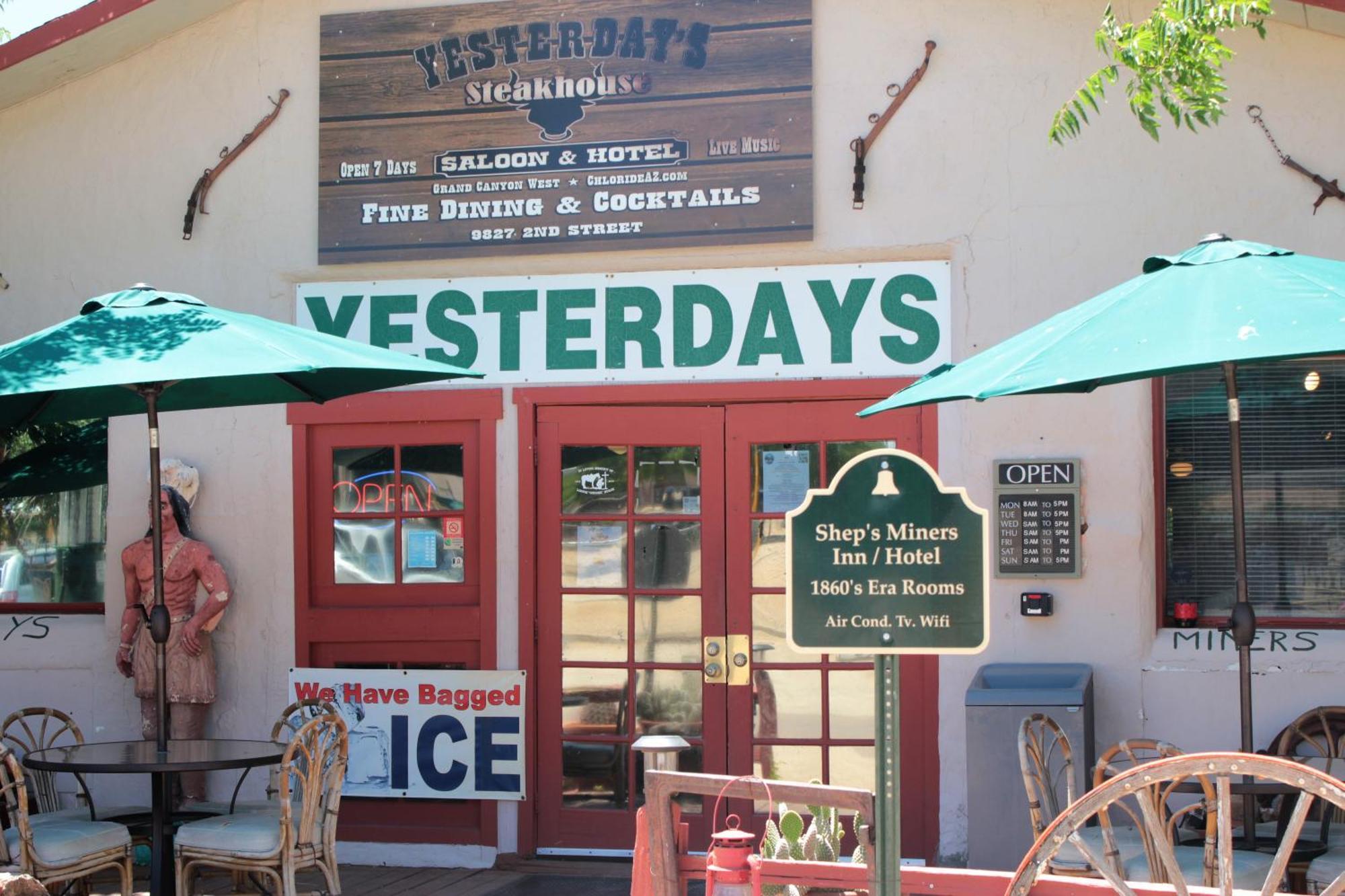 Grand Canyon West Hotel Sheps Miners Inn Chloride Exterior foto